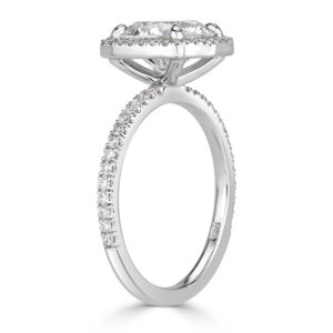 2 Carat Round Brilliant Diamond Ring | Brilliant White | 14K White Gold