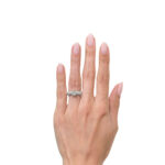 2 Carat Round Brilliant Diamond Ring | Brilliant White | 14K White Gold - Image 5