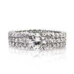 2 Carat Round Brilliant Diamond Ring | Brilliant White | 14K White Gold
