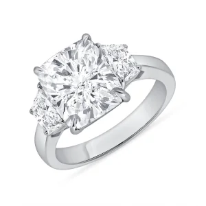 5.01 Carat Radiant Diamond Ring | Brilliant White | SI | 18K Gold | Heirloom-Worthy Glow
