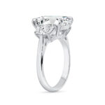 5.01 Carat Radiant Diamond Ring | Brilliant White | SI | 18K Gold | Heirloom-Worthy Glow - Image 6