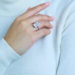 6.3 Carat Cushion Diamond Ring | Brilliant White | 18K Gold | Radiant Elegance