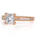 2.2 Carat Princess Diamond Ring | Brilliant White | 14K White Gold | Quiet Power | Signature - Image 2