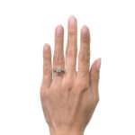 2.2 Carat Princess Diamond Ring | Brilliant White | 14K White Gold | Quiet Power | Signature - Image 4