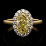 1.54 Carat Oval Statement | Fancy Yellow | 14K White Gold | A Crown-Worthy Fancy Rarity - Image 2