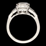 2.01 Carat Round Brilliant Statement | Brilliant White | 14K White Gold | Quiet Power - Image 3