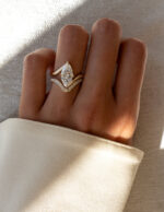 2.5 Carat Marquise Statement | Brilliant White | 14K White Gold | Everyday Royalty - Image 12