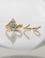 2.5 Carat Marquise Statement | Brilliant White | 14K White Gold | Everyday Royalty - Image 3