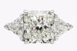 6.9 Carat Radiant Diamond Ring | Brilliant White | 18K Gold | Radiant Elegance - Image 4