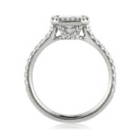 2.1 Carat Radiant Diamond Ring | Brilliant White | 14K White Gold | Effortless Elegance - Image 3