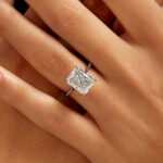 5.01 Carat Radiant Statement | Brilliant White | 18K Gold | Heirloom-Worthy Glow | Signature