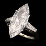 6 Carat Marquise Statement | Brilliant White | 18K Gold | Refined Grandeur | Signature - Image 3