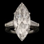 6 Carat Marquise Statement | Brilliant White | 18K Gold | Refined Grandeur | Signature - Image 5
