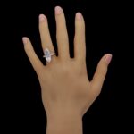 6 Carat Marquise Statement | Brilliant White | 18K Gold | Refined Grandeur | Signature - Image 6