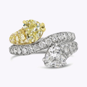 3.48 Carat Round Brilliant Diamond Ring | Brilliant White | 18K Gold | Effortless Elegance