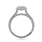 2.1 Carat Princess Diamond Ring | Brilliant White | 14K White Gold | Effortless Elegance - Image 3