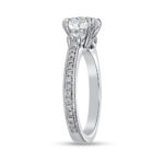 2 Carat Round Brilliant Diamond Ring | Brilliant White | 14K White Gold | Quiet Power - Image 3