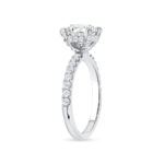2 Carat Round Brilliant Diamond Ring | Brilliant White | 18K Gold | Modern Nobility - Image 3