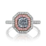 0.86 Carat Radiant Statement | Fancy Yellow | 14K White Gold | Rare Fancy-Color Splendour