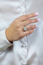 7.41 Carat Radiant Diamond Ring | Brilliant White | 18K Gold | Timeless Brilliance - Image 5