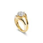 3.04 Carat Round Brilliant Statement | Brilliant White | 14K White Gold | Quiet Power - Image 2