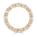 3.6 Carat Oval Band | Brilliant White | 18K Rose Gold | Quiet Power | High Jewellery