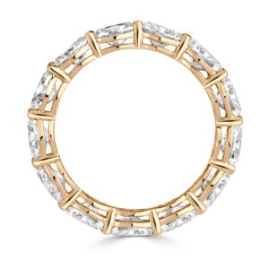 3.6 Carat Oval Band | Brilliant White | 18K Rose Gold | Quiet Power | High Jewellery