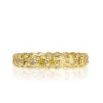 3.79 Carat Oval Band | Fancy Yellow | 18K Yellow Gold | Rare Fancy-Color Splendour