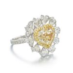3 Carat Heart Shape Statement | Fancy Yellow | 14K White Gold | Rare Fancy-Color Splendour - Image 2