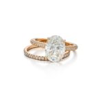 3 Carat Oval Statement | Brilliant White | VS | 14K White Gold | Everyday Royalty