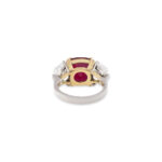 3 Carat Cushion Statement | Ruby Red | 14K White Gold | Quiet Power | Collector-Grade - Image 6