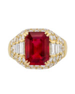 3 Carat Emerald-cut Statement | 14K White Gold | Everyday Royalty | Heirloom