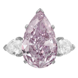 3 Carat Pear Statement | Fancy Yellow | 14K White Gold | Rare Fancy-Color Splendour