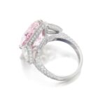 3 Carat Round Brilliant Statement | Fancy Pink | 14K White Gold | Rare Fancy-Color Splendour - Image 4