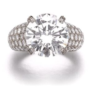 3 Carat Round Brilliant Statement | Brilliant White | VVS | 14K White Gold