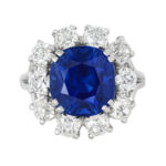 3 Carat Oval Statement | Royal Blue Sapphire | 14K White Gold | Quiet Power | Modern Classic