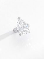 3 Carat Pear Statement | Brilliant White | VS | 14K White Gold | Everyday Royalty - Image 5