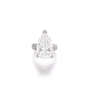 3 Carat Pear Statement | Brilliant White | VS | 14K White Gold | Everyday Royalty