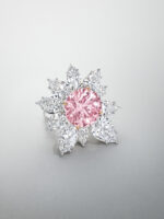 3 Carat Round Brilliant Statement | Fancy Yellow | 14K White Gold - Image 5