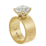 3 Carat Round Brilliant Statement | Brilliant White | VS | 14K White Gold | Quiet Power - Image 3