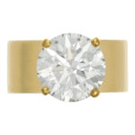 3 Carat Round Brilliant Statement | Brilliant White | VS | 14K White Gold | Quiet Power