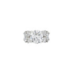 3 Carat Round Brilliant Statement | Brilliant White | VS | 14K White Gold | Everyday Royalty
