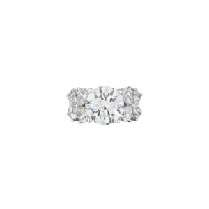 3 Carat Round Brilliant Statement | Brilliant White | VS | 14K White Gold | Everyday Royalty