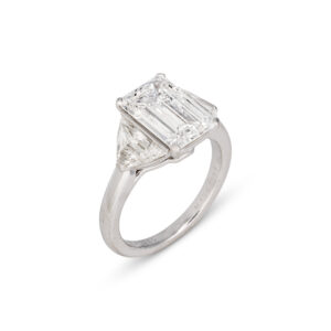 3 Carat Emerald-cut Statement | 14K White Gold | Quiet Power | Modern Classic