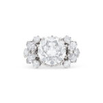 3 Carat Round Brilliant Statement | Brilliant White | 14K White Gold | Everyday Royalty - Image 4