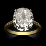 5.01 Carat Oval Statement | Type IIa | Brilliant White | 14K White Gold