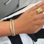 8.25 Carat Round Brilliant Statement | Fancy Yellow | 14K White Gold - Image 2