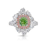 1 Carat Cushion Statement | Fancy Yellow | 14K White Gold | Rare Fancy-Color Splendour - Image 4