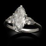 2.12 Carat Marquise Statement | Brilliant White / D color | FL/IF | 14K White Gold - Image 2