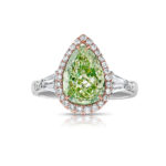 2 Carat Pear Statement | Fancy Yellow | 14K White Gold | A Crown-Worthy Fancy Rarity